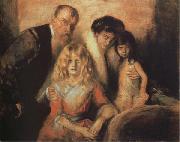 The Artist wiht his Wife and Saughters
